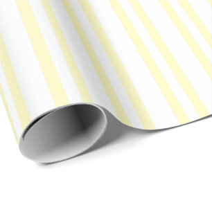 HAMbWG - Wrapping Paper - Pale Yellow Stripes