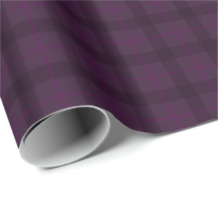 HAMbWG Wrapping Paper - Plum Tartan