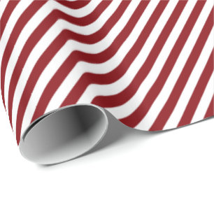 HAMbWG Wrapping Paper - Red/White Striped