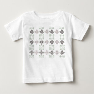 HAMbyWG Baby Romper - Snowflakes T-Shirt
