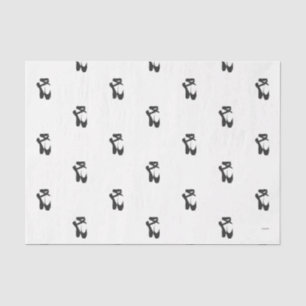 HAMbyWG - Ballerina Slippers in Grey Tissue Paper