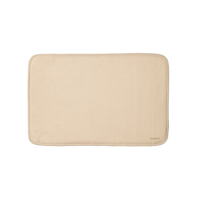 HAMbyWG - Bath Mat - Medium Wheat (Front)