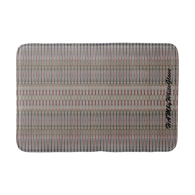 HAMbyWG - Bath Matt -  Native American Mat (Front)