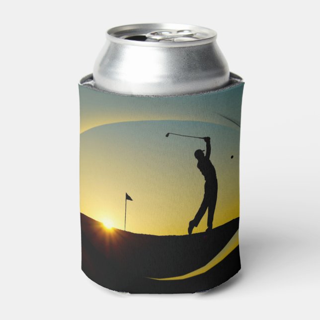 HAMbyWG - Beverage Cover - Golf Themed Can Cooler (Can Front)