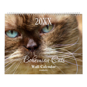 HAMbyWG - Bohemian Cats Calendar