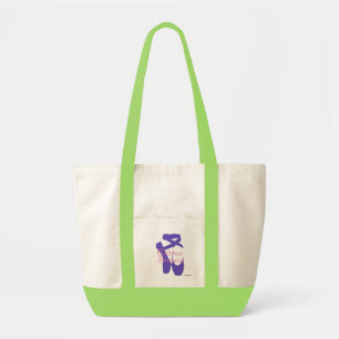 HAMbyWG - Canvas Tote Bag - Ballet Shoes