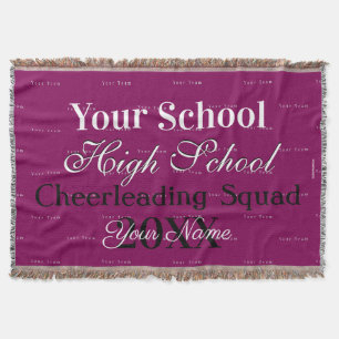 HAMbyWG - Cheerleader or Club Throw Blanket
