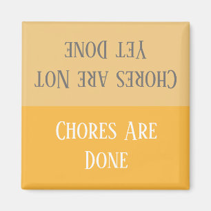 HAMbyWG - Chores are Done Magnet