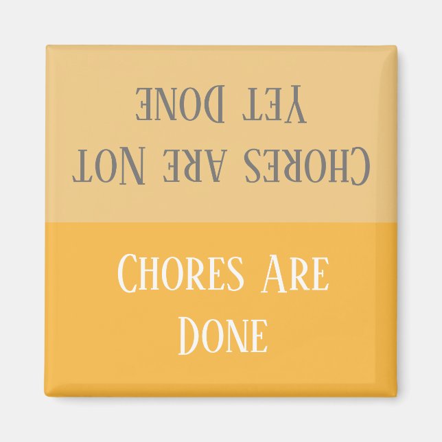 HAMbyWG - Chores are Done Magnet (Front)