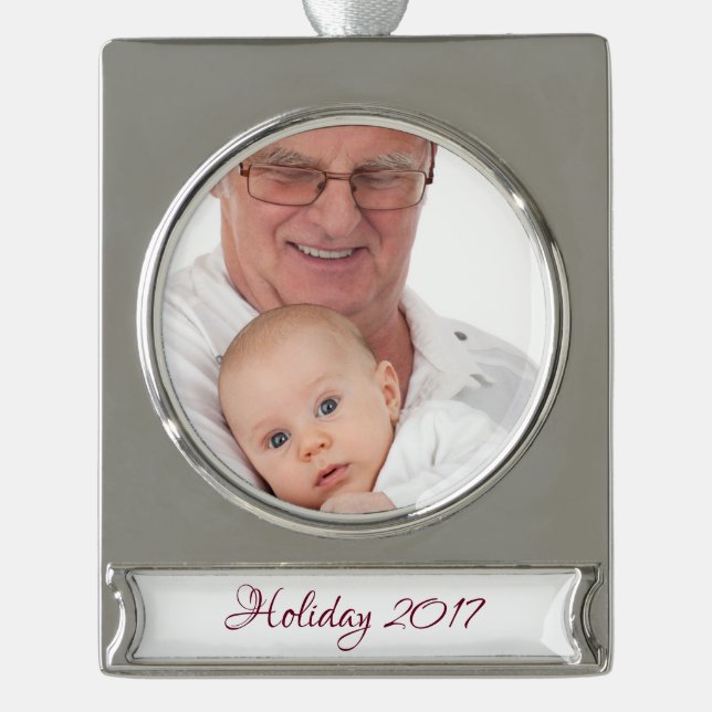 HAMbyWG - Christmas Ornament - With your image (Front)