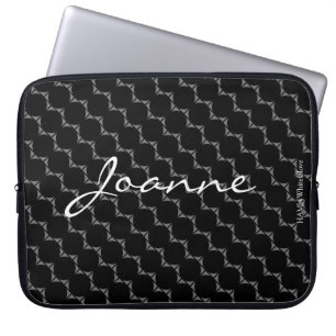 HAMbyWG - Circle Pattern in any colour Laptop Sleeve