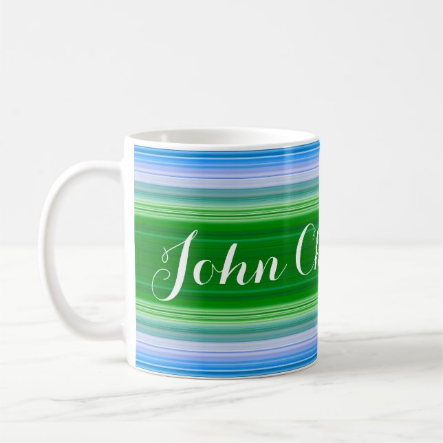 HAMbyWG - Coffee Mug - Blue & Green Gradient (Left)