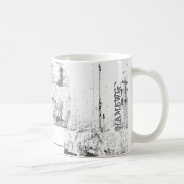 HAMbyWG - Coffee Mug - Distressed (Right)