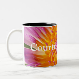 HAMbyWG - Coffee Mug - Pink & Yellow Flower