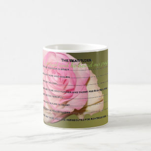 HAMbyWG - Coffee Mug - The Beatitudes with Rose