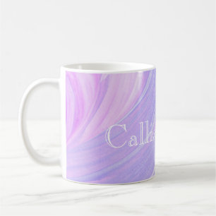 HAMbyWG - Coffee Mug - Violet Pink Swirl