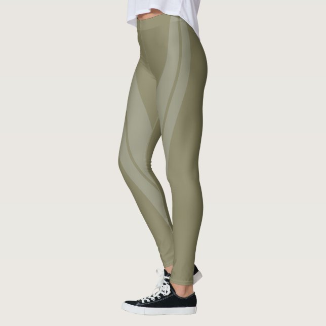 HAMbyWG - Compression Leggings - 2 Tone/Titanium (Left)