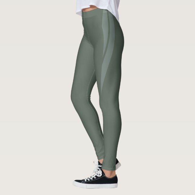 HAMbyWG - Compression Leggings - Indian Sage (Left)