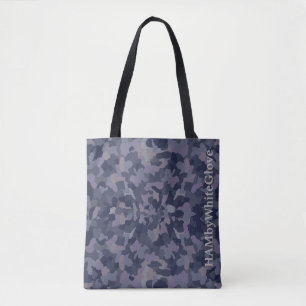 HAMbyWG Custom Camouflage Navy Tote Bag