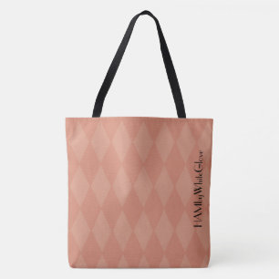 HAMbyWG - Custom Colour Diamond Argyle Tote Bag
