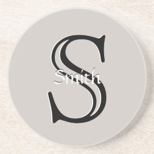 HAMbyWG - Custom Colour Monogram Coaster