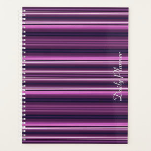 HAMbyWG - Daily Planner - Amethyst Gradient Stripe