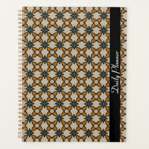 HAMbyWG - Daily Planner - Black Yellow Aqua Creme