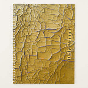 HAMbyWG - Daily Planner - Yellow Crackle