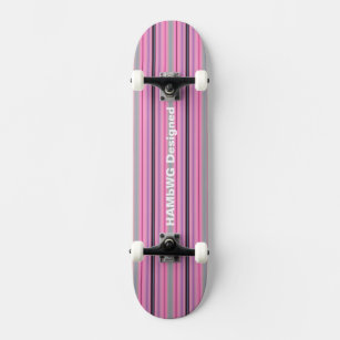 HAMbyWG Designed - Skateboard - Cotton Candy Pink