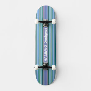 HAMbyWG Designed - Skateboard - Purple Blue Gr