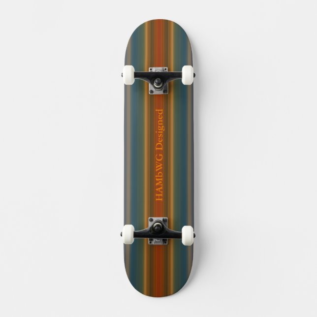 HAMbyWG Designed - Skateboard - Sunset (Front)