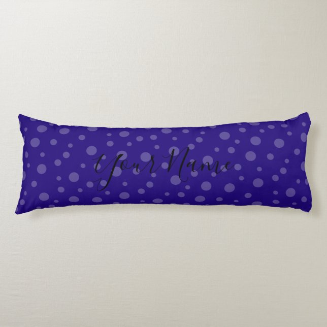 HAMbyWG designed Two-Tone Polka Dot Body Cushion (Front)