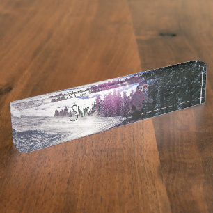 HAMbyWG Desk Name Plate - Shred it