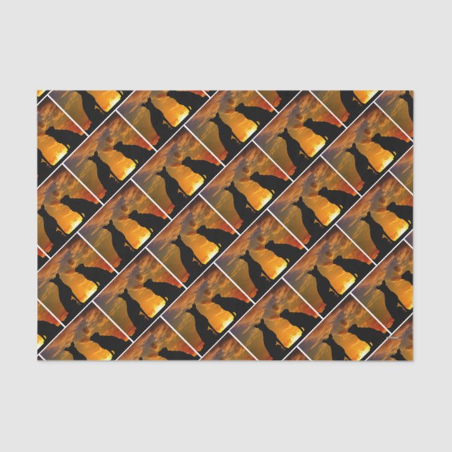 HAMbyWG - Dog Shadows Tissue Paper (Front)