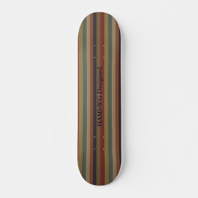 HAMbyWG Dsgn - Skateboard - Native American Colour (Front)