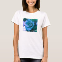 HAMbyWG - Fine Long Sleeve T-Shirt - Blue Rose