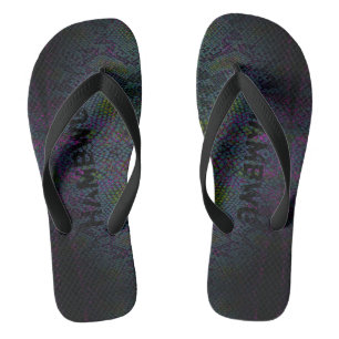 HAMbyWG - Flipp-Flops - Snake Dark Thongs