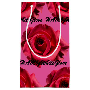 HAMbyWG Gift Bag - HAMbyWG Rose Logo on Pink