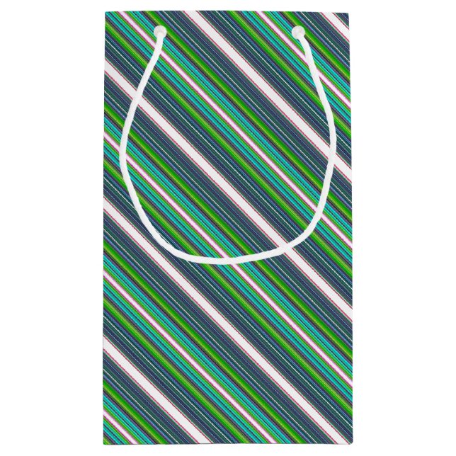 HAMbyWG Gift Bag - Navy Blue Lime White (Back)