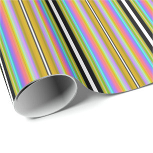 HAMbyWG - Gift Wrap, 30" x 6' - Roaring 20's Wrapping Paper