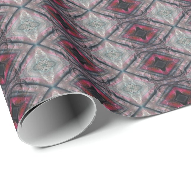 HAMbyWG - Gift Wrap - Cherry & Grey (Roll Corner)