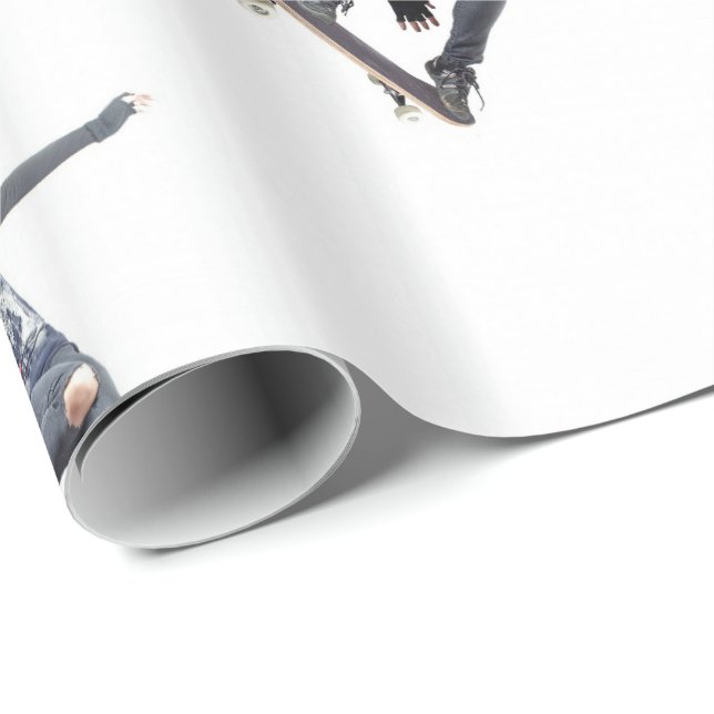 HAMbyWG - Gift Wrap - Girl Skateboarder (Roll Corner)