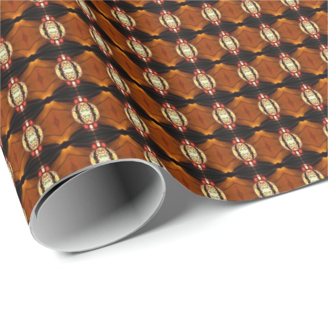 HAMbyWG- Gift Wrap - Gorgeous Tiny Lanterns (Roll Corner)