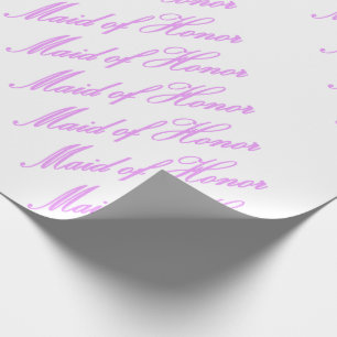 HAMbyWG - Gift Wrap - Maid of Honour