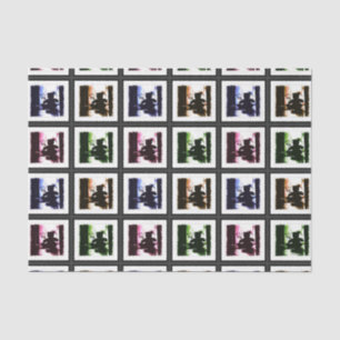 HAMbyWG - Gothic Teddy Bears Tissue Paper