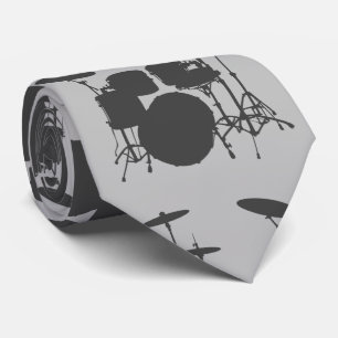 HAMbyWG - Gray Drum Set Tie