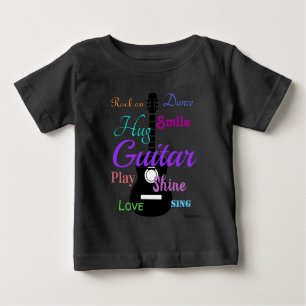 HAMbyWG - Guitar Theme Baby T-Shirt