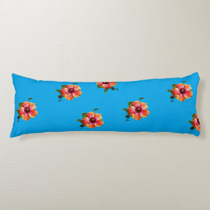 HAMbyWG - Hawaiin Hibiscus Blue Body Cushion