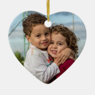 HAMbyWG - Heart Shaped Photo Ornament