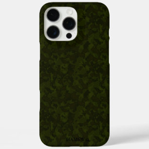 HAMbyWG  I pad  - Green Camouflage iPhone 16 Pro Max Case